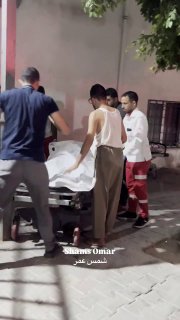 👤 شمس عمر 🇵🇸 📝 Two martyrs as a result of an Israeli targeting of a residential apartment in Tel al-Hawa, south of Gaza 
